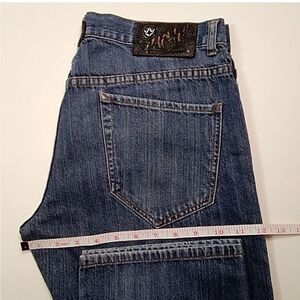 Rusty Dark Blue Relaxed Fit Jeans Size 32X34